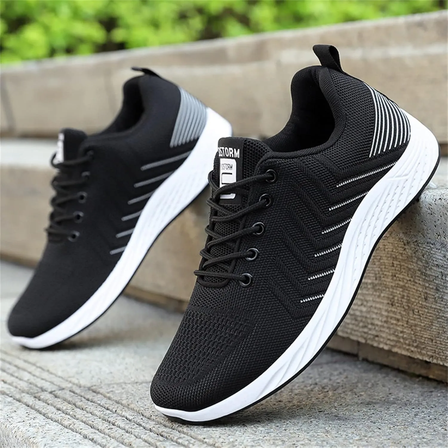 Men's Running Shoes Breathable Tennis Sneakers Non Slip Casual Comfortable Non Slip Sport Walking Shoes