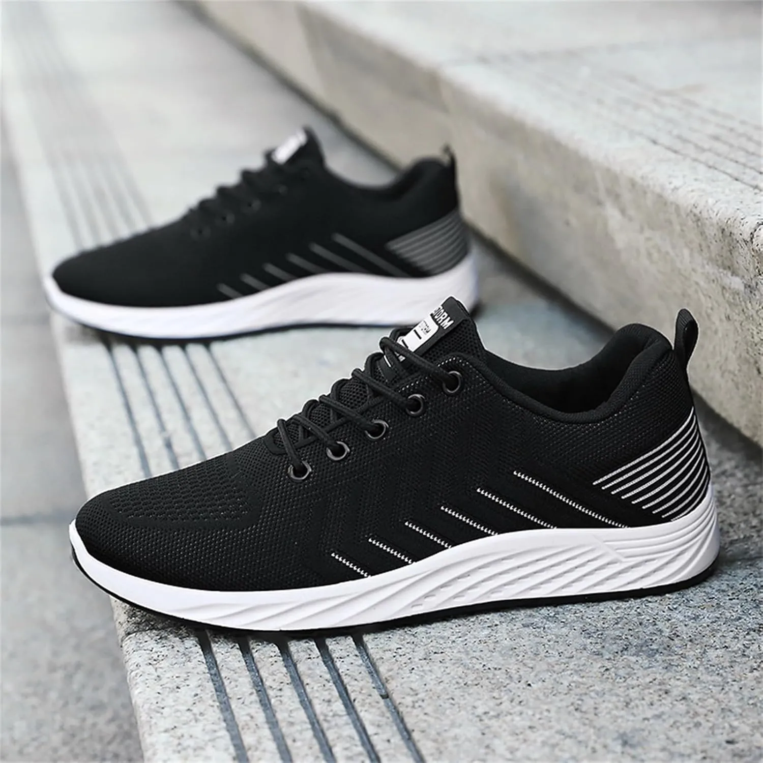 Men's Running Shoes Breathable Tennis Sneakers Non Slip Casual Comfortable Non Slip Sport Walking Shoes