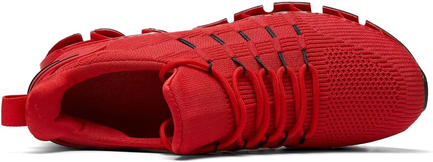 Mens Running Shoes Mesh Breathable Trail Runners Fashion Sport Blade Walking Tennis Sneakers