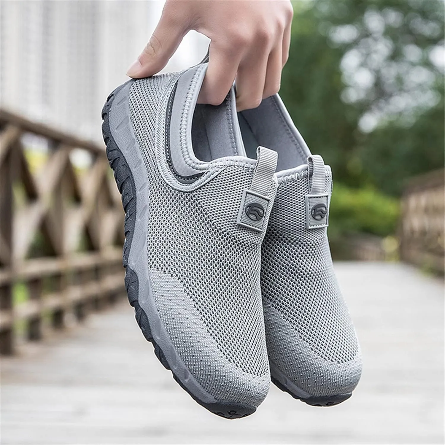 Men's Slip on Breathable Walking Shoes Lightweight Casual Sports Sneakers Comfort Non Slip Running Shoes for Men