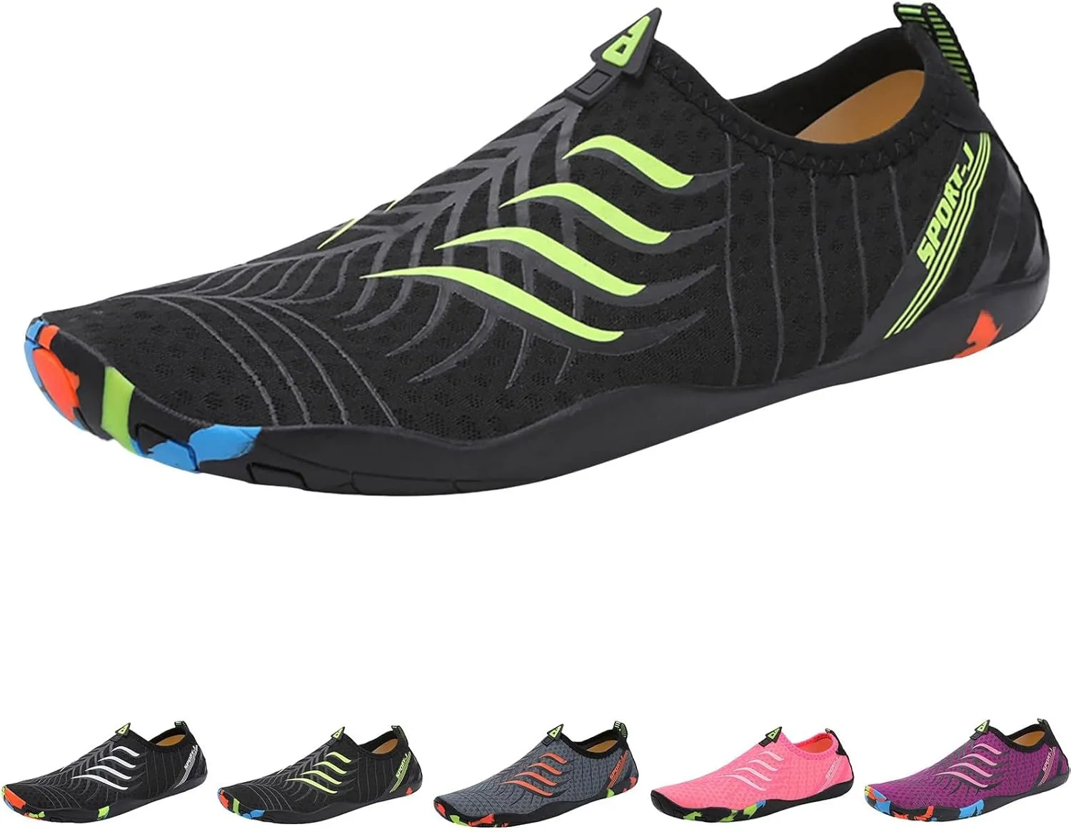 Mens Womens Aqua Shoes Quick Dry Water Swim Beach Pool Surf Hiking Kayaking Diving Yoga Barefoot Outdoor Sports Breathable