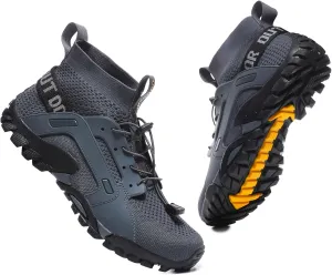 Mens Womens Mid Athletic wate Shoes Knitted Mesh Mens Quick Dry Swimming Shoes Beach Diving Hiking Sailing Travel Water Hiking Shoes Breathable Anti-Slip Wearable Amphibious