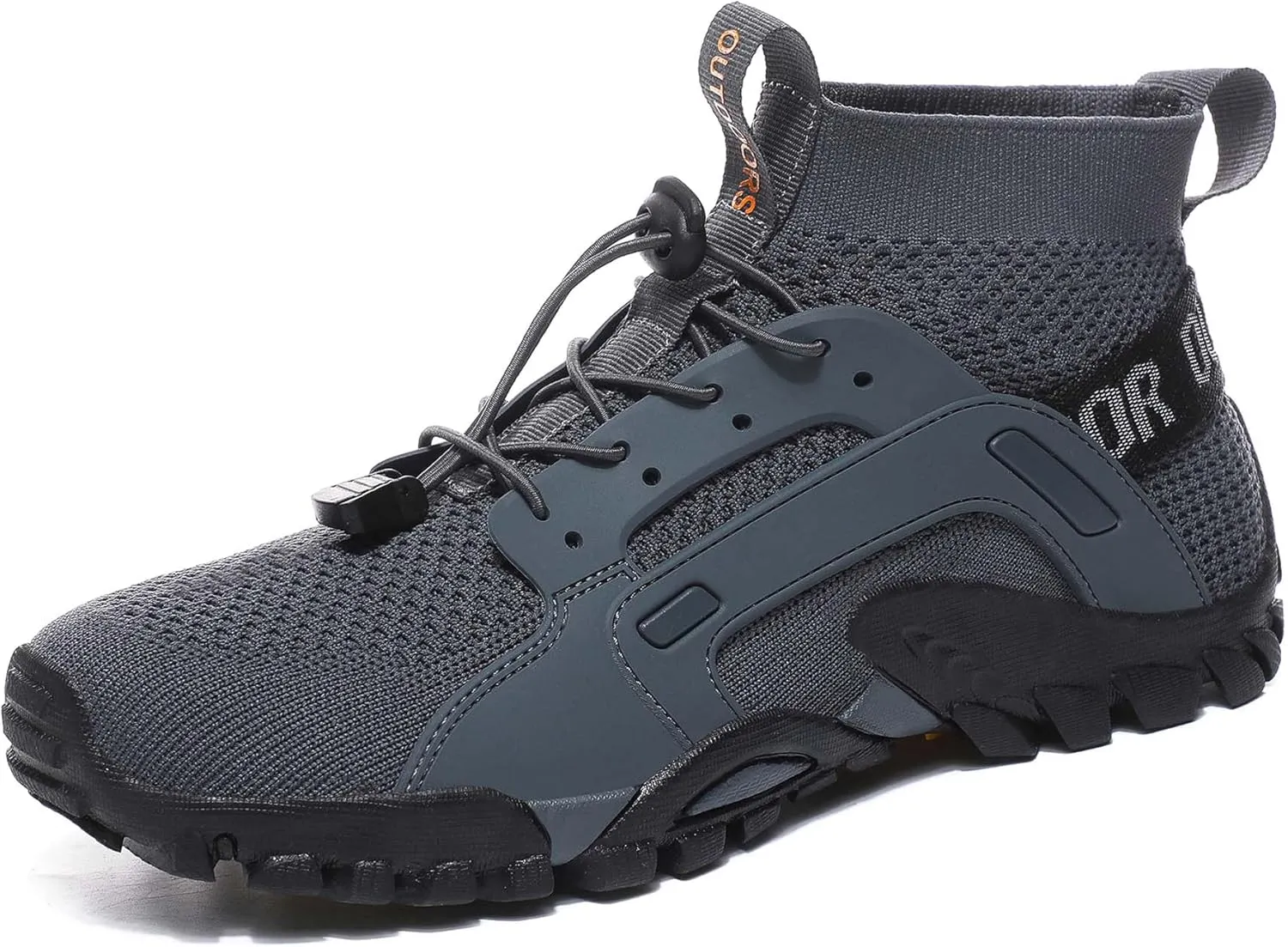 Mens Womens Mid Athletic wate Shoes Knitted Mesh Mens Quick Dry Swimming Shoes Beach Diving Hiking Sailing Travel Water Hiking Shoes Breathable Anti-Slip Wearable Amphibious