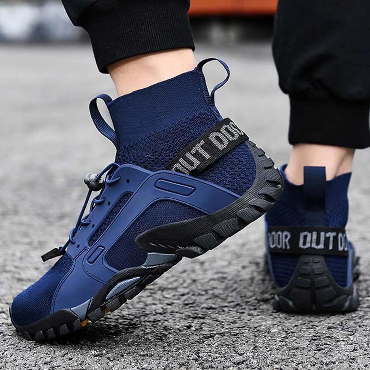 Mens Womens Mid Athletic wate Shoes Knitted Mesh Mens Quick Dry Swimming Shoes Beach Diving Hiking Sailing Travel Water Hiking Shoes Breathable Anti-Slip Wearable Amphibious