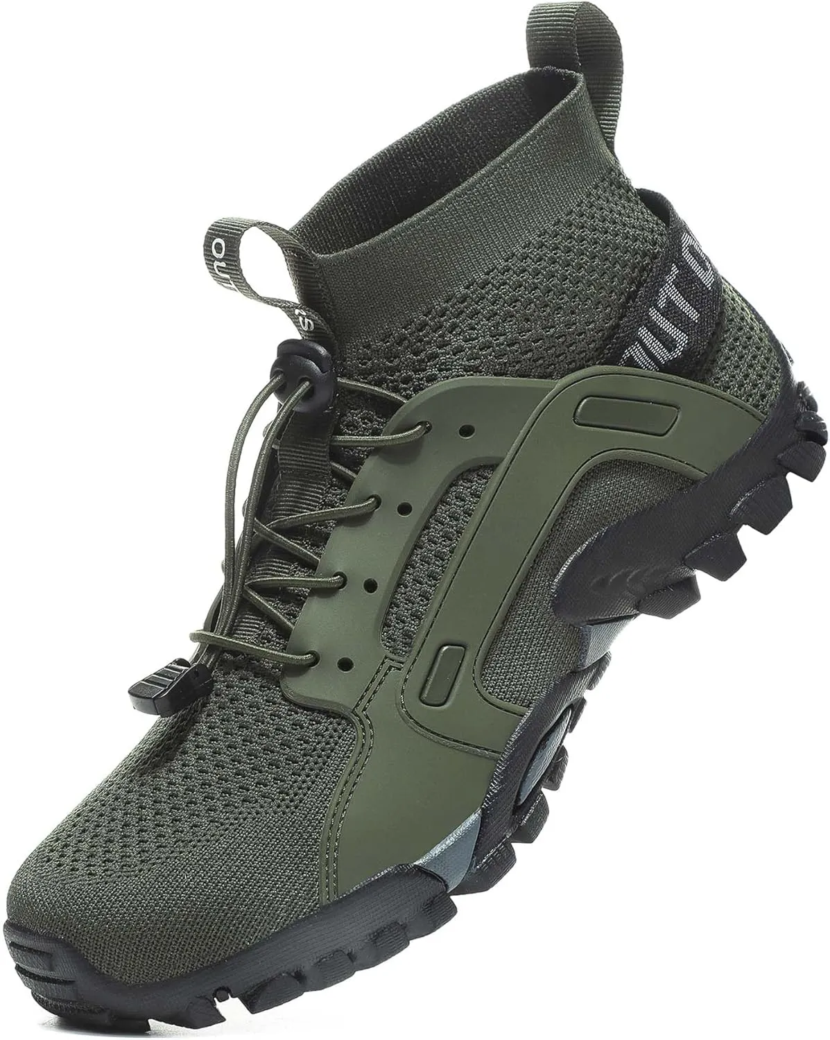 Mens Womens Mid Athletic wate Shoes Knitted Mesh Mens Quick Dry Swimming Shoes Beach Diving Hiking Sailing Travel Water Hiking Shoes Breathable Anti-Slip Wearable Amphibious