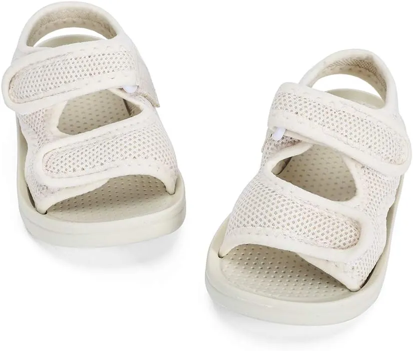 MK MATT KEELY Unisex Kids Summer Slide Sandals Baby Comfort Anti-Slip Open Toe Adjustable Walking Beach Shower Shoes for Boys Girls