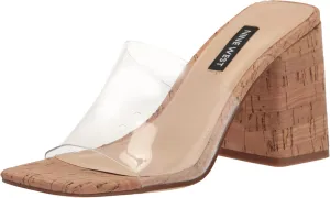 Nine West Women's Teice Heeled Slide Sandal