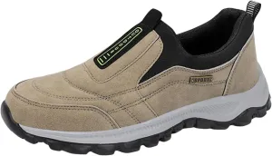 Orthopedic Hiking Shoes Men Waterproof Work Shoes Breathable Outdoor Walking Shoes Casual Non Slip Shoes