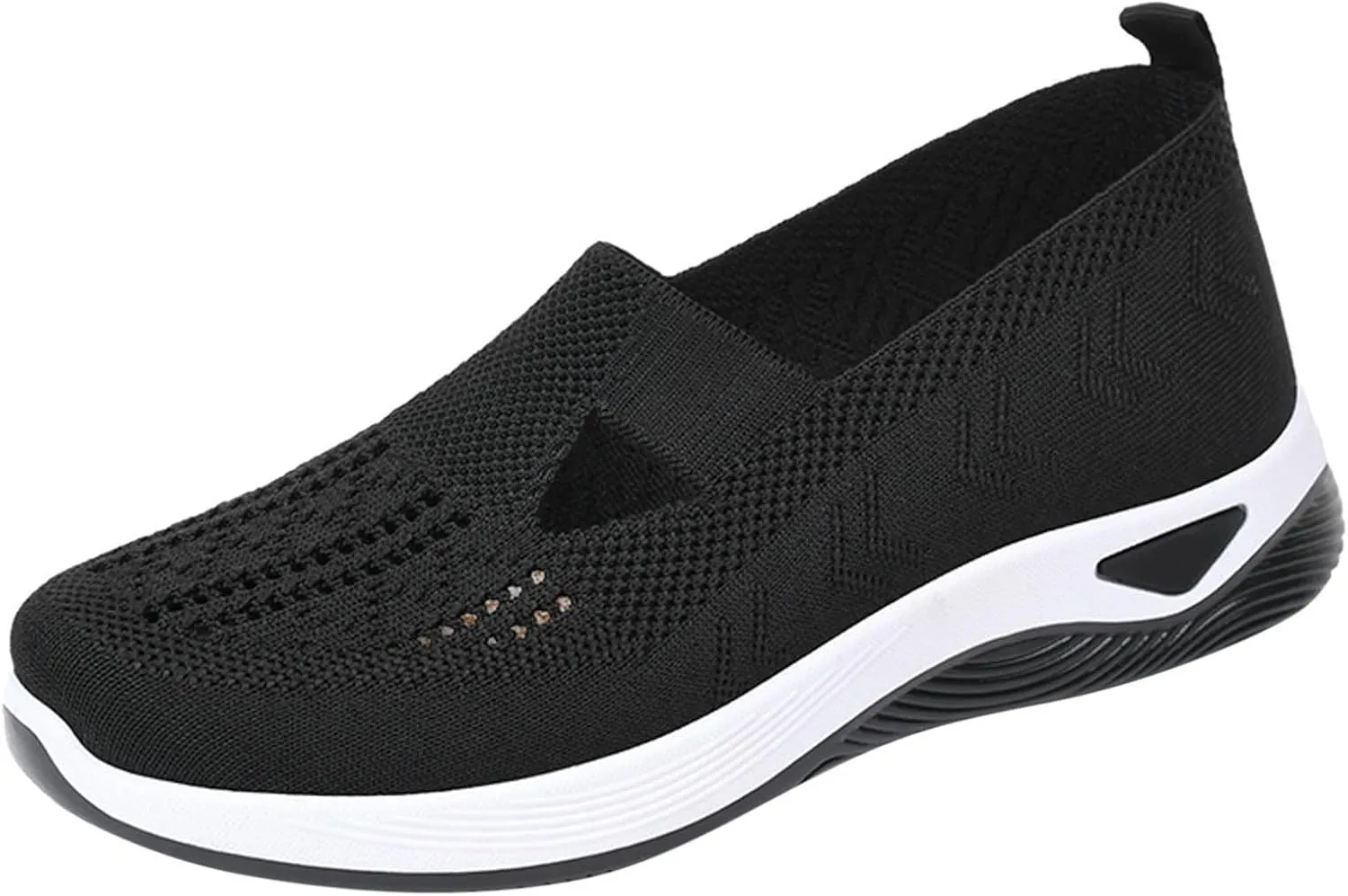 Orthopedic Shoes for Women Breathable Soft Slip On Mens Dress Shoes Lightweight Business Casual Shoes Wedge Sneakers Slip On Tennis Shoe Loafers Dress Shoe