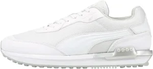 PUMA City Rider Men's Molded Athletic Sneakers White 12 M