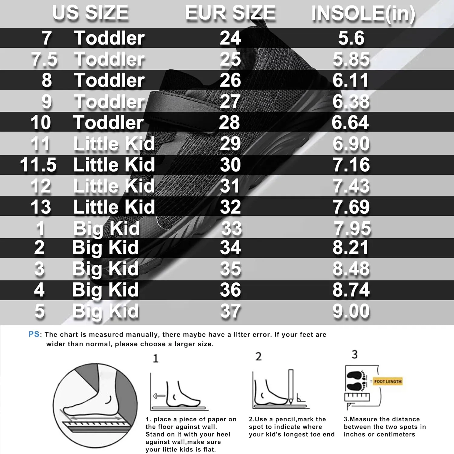 Raoendis Boys Girls Sneakers Kids Shoes Lightweight Breathable Athletic Running Tennis Fitness Shoes for Unisex Toddler/Little Kid/Big Kid