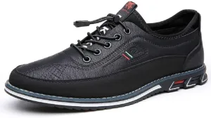 Rayootd Orthopedic Shoes for Men, Men's Driving Shoes Slip-On Business Casual