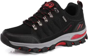 Rojeam Women Men Mountain Trekking Boots Lace-up Hiking Boots Walking Trainers Shoes for Outdoor Sports