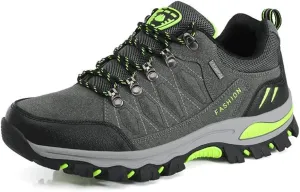 Rojeam Women Men Mountain Trekking Boots Lace-up Hiking Boots Walking Trainers Shoes for Outdoor Sports