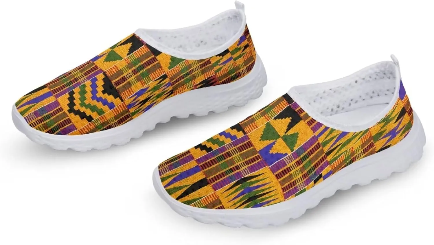 SEANATIVE Women Casual Slip On Mesh Shoes Lightweight Athletic Sneakers