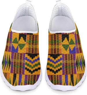 SEANATIVE Women Casual Slip On Mesh Shoes Lightweight Athletic Sneakers