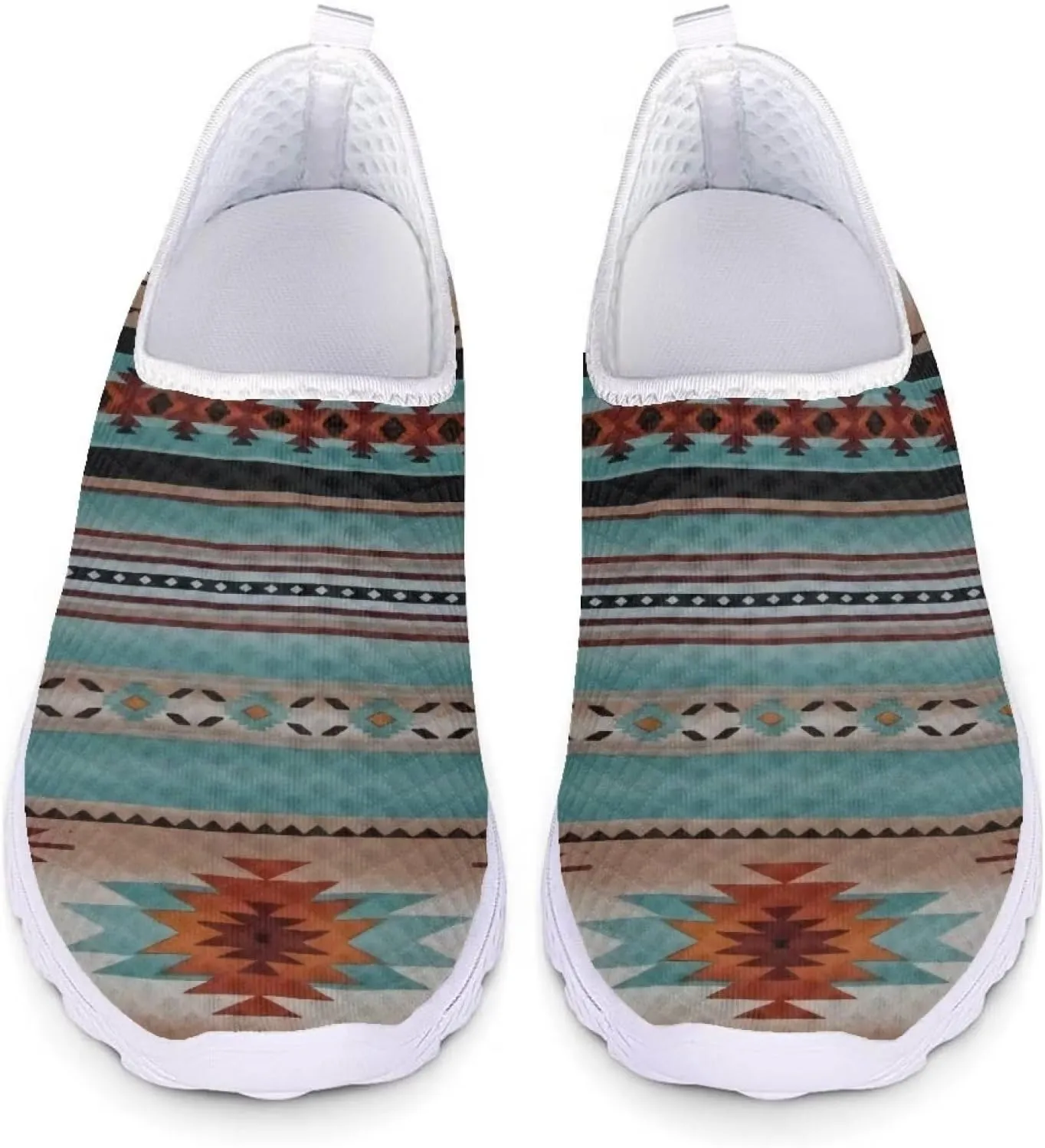 SEANATIVE Women Casual Slip On Mesh Shoes Lightweight Athletic Sneakers