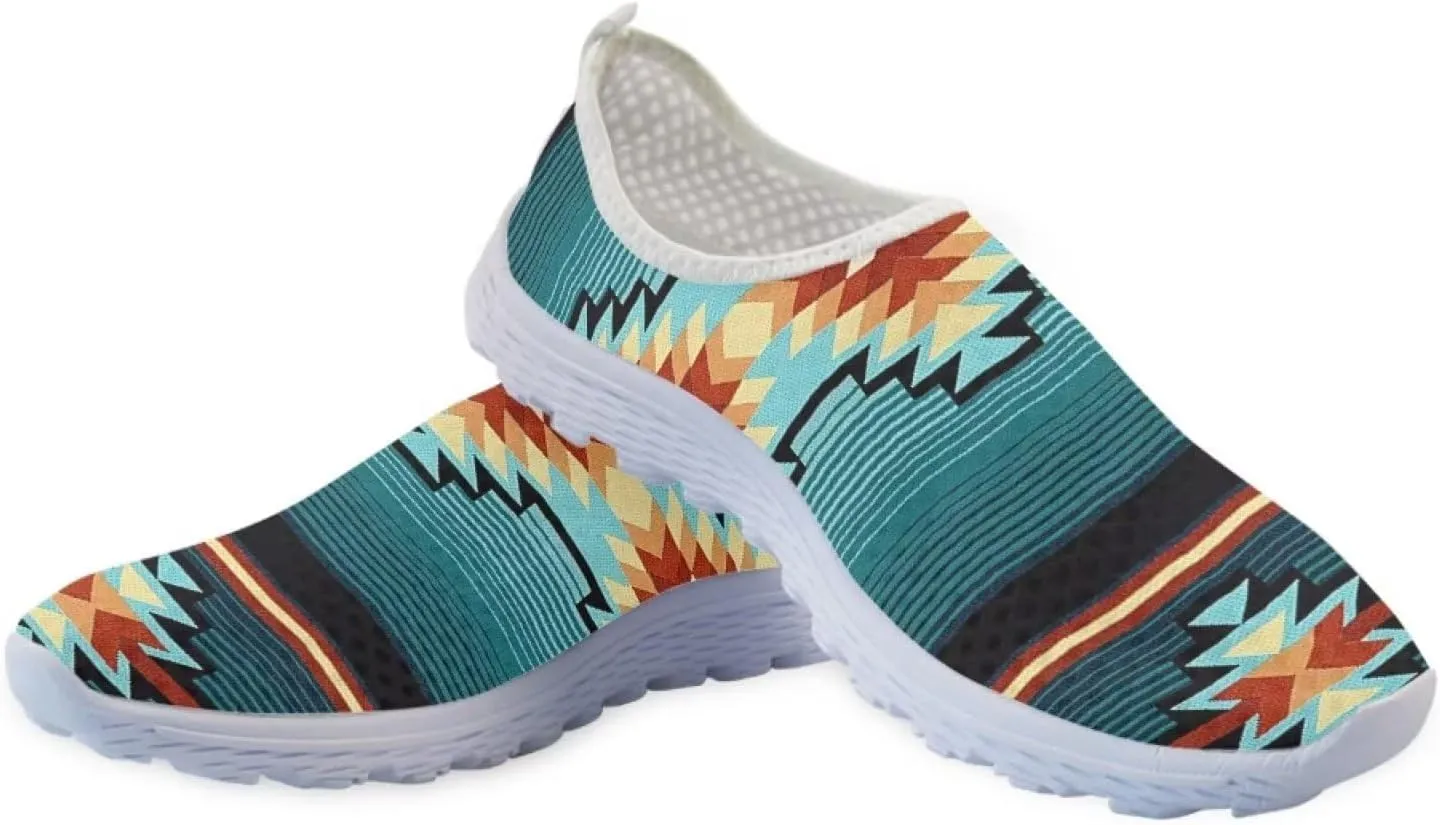 SEANATIVE Women Casual Slip On Mesh Shoes Lightweight Athletic Sneakers