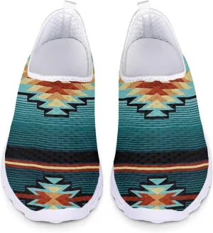 SEANATIVE Women Casual Slip On Mesh Shoes Lightweight Athletic Sneakers