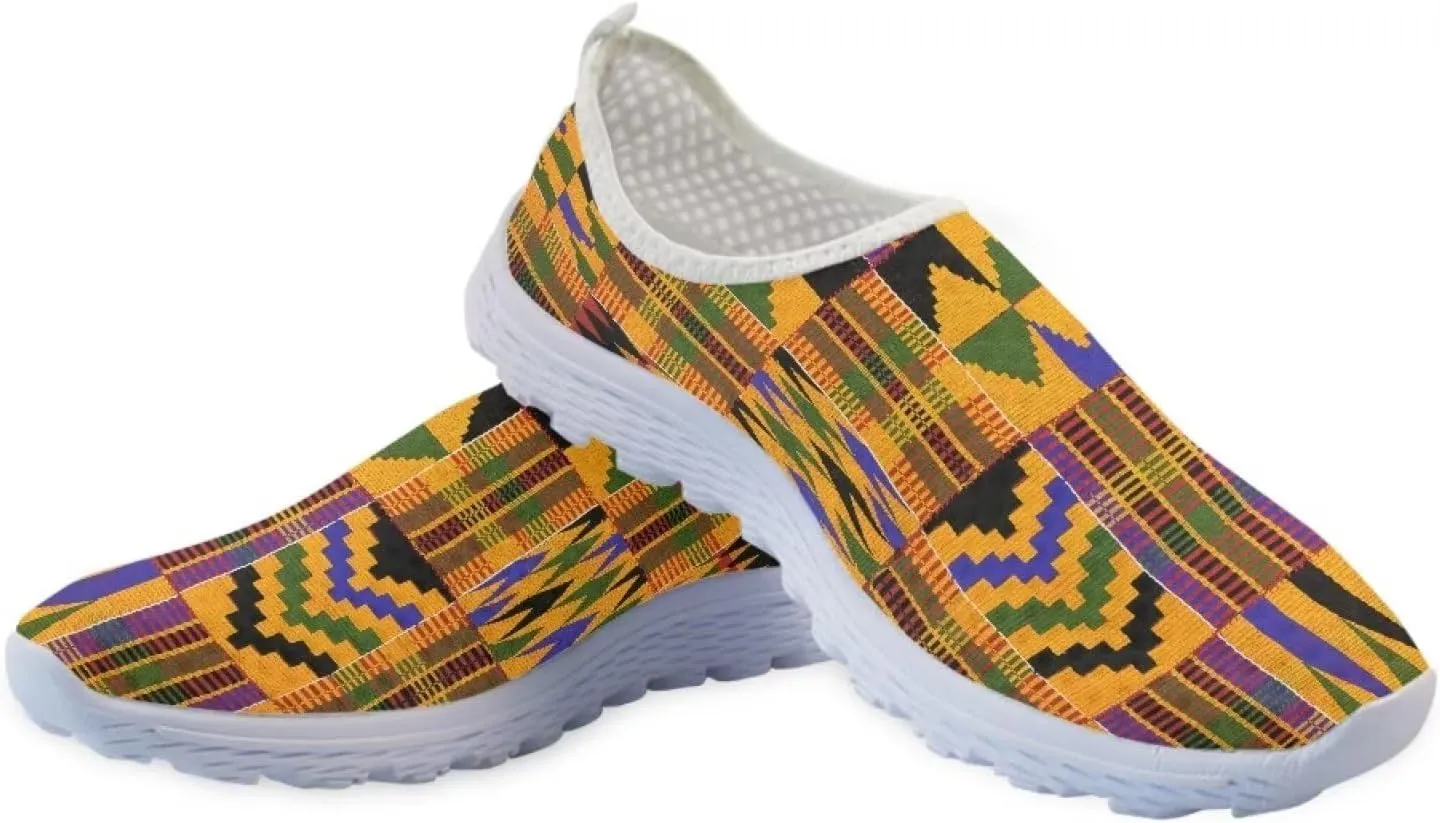 SEANATIVE Women Casual Slip On Mesh Shoes Lightweight Athletic Sneakers