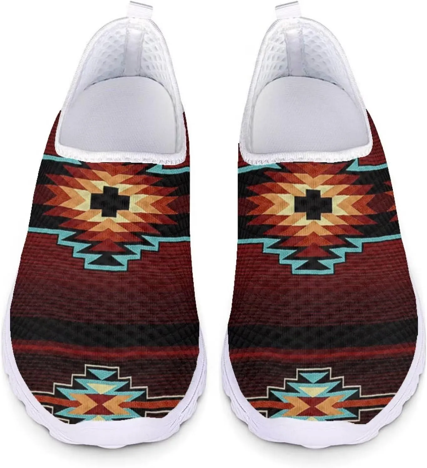 SEANATIVE Women Casual Slip On Mesh Shoes Lightweight Athletic Sneakers