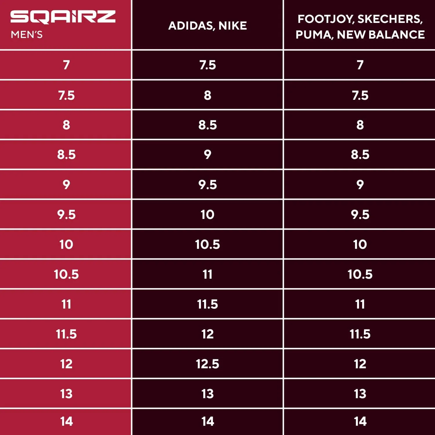 SQAIRZ SPEED2 Men's Athletic Golf Shoes, Designed for Balance & Performance, Replaceable Spikes, Waterproof, Golf Shoes Men with Spikes, Mens Footwear