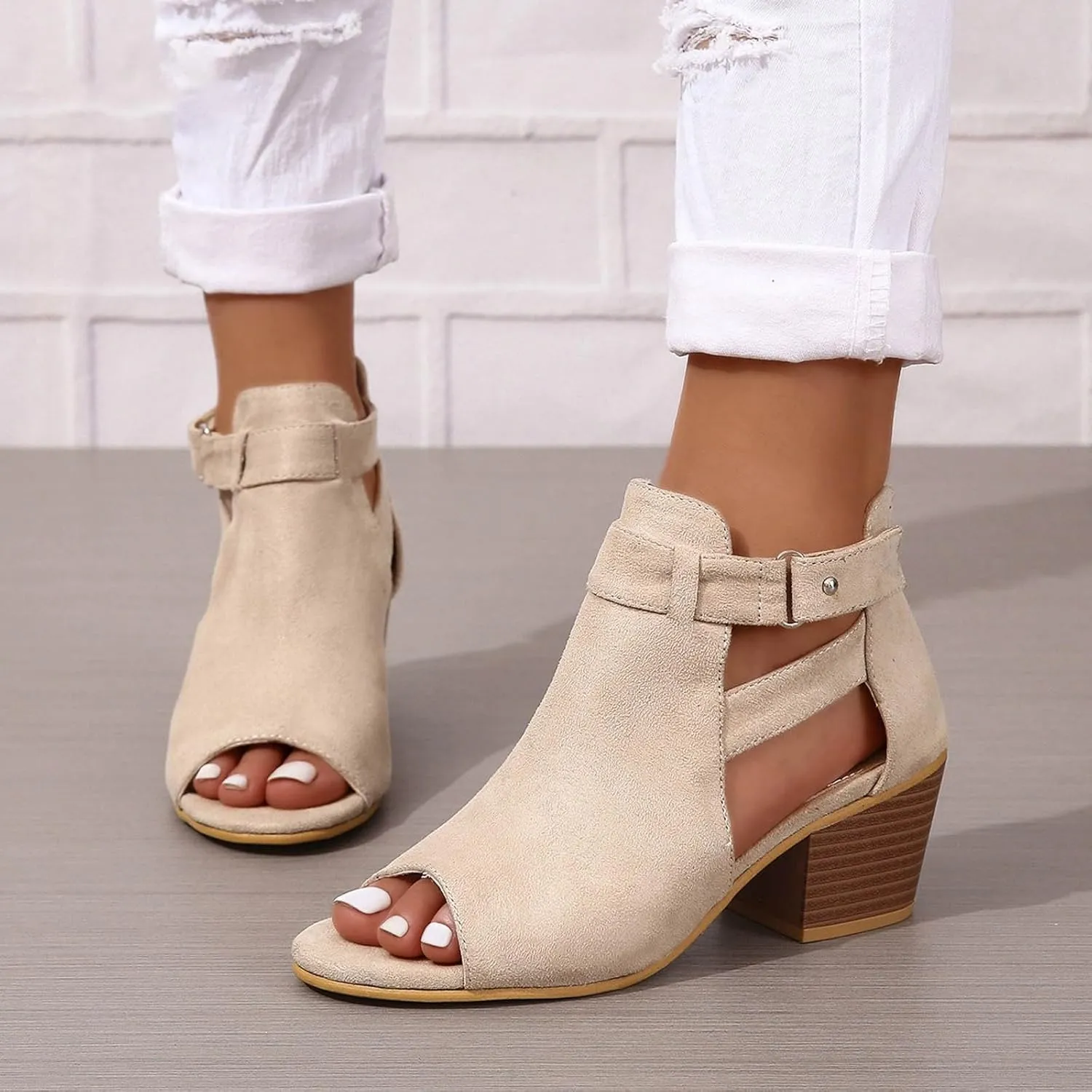 Stiletto Heels Womens Sandals Open Toe Strappy Sandals Women Sandals Dressy Prom Heeled Sandals for Women