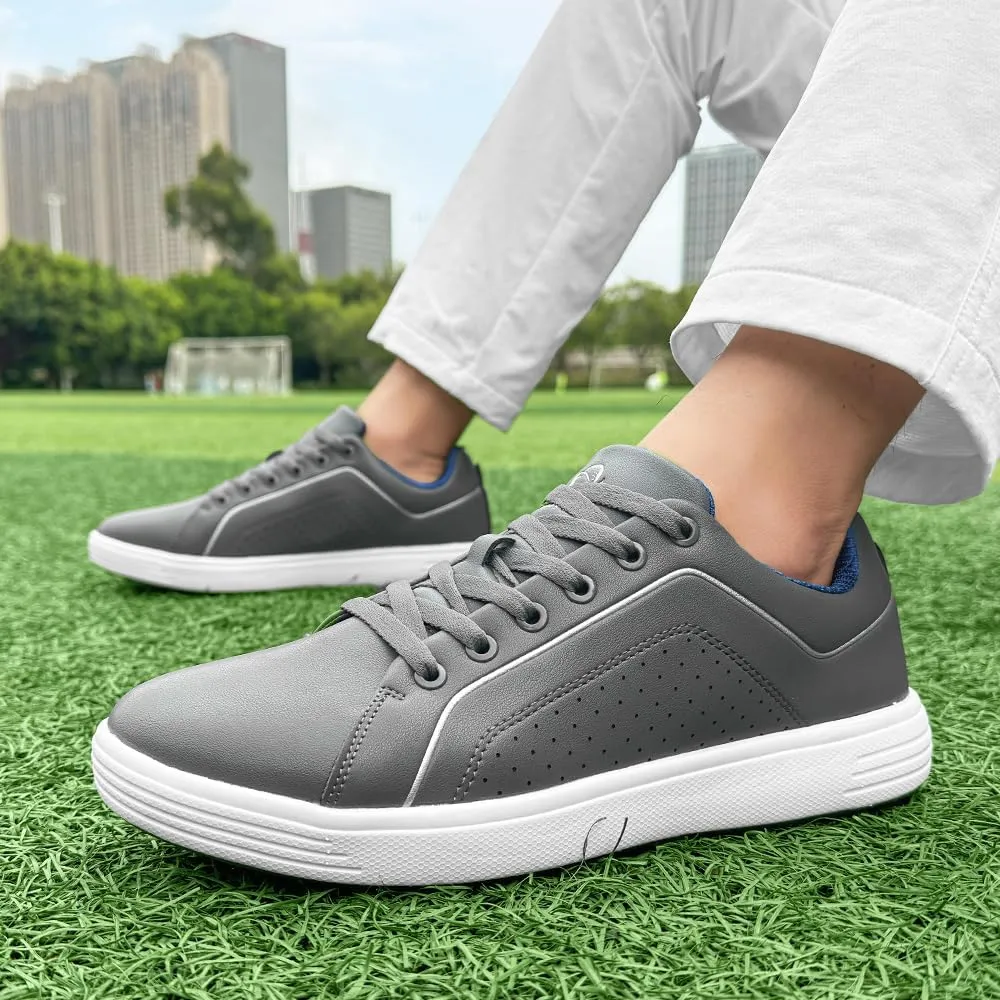 THESTRON Men's Golf Shoes Comfortable Non Slip Men Casual Sport Shoes for Golfing Lightweight Golf Sneakers