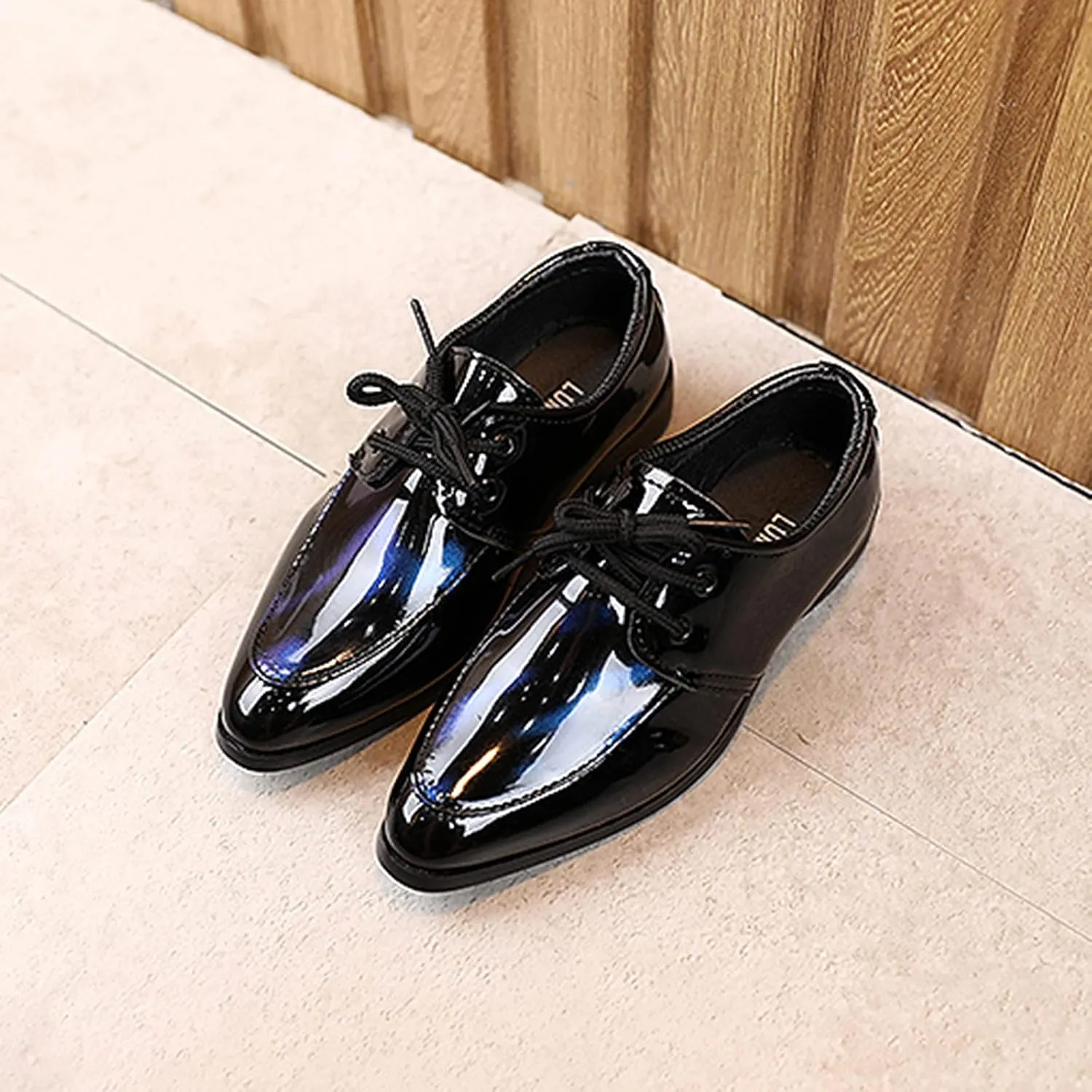 Toddler British Casual Children Student Perform Shoes Leather Baby Boys Boy's shoes spring outfits for baby girls