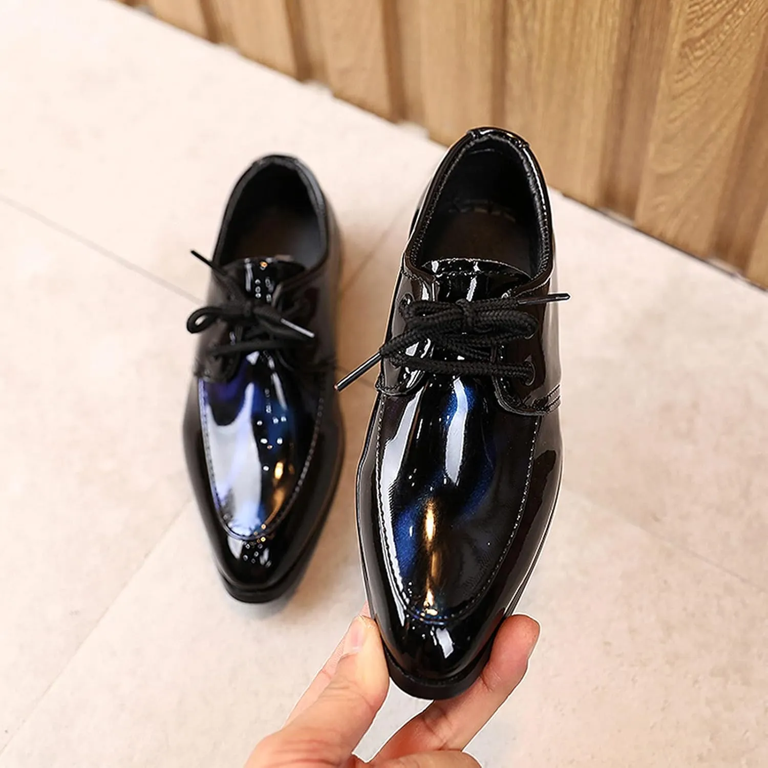Toddler British Casual Children Student Perform Shoes Leather Baby Boys Boy's shoes spring outfits for baby girls