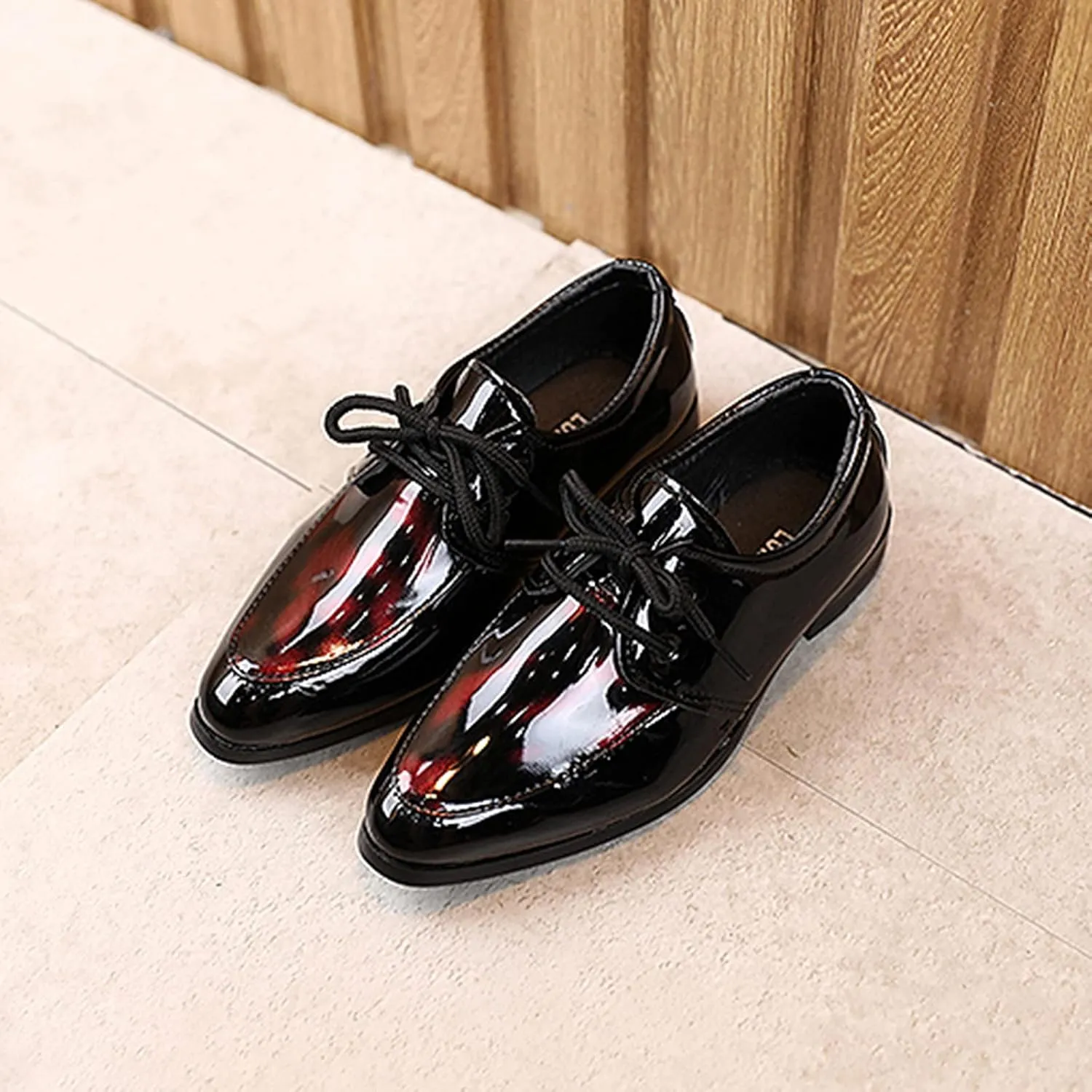 Toddler British Casual Children Student Perform Shoes Leather Baby Boys Boy's shoes spring outfits for baby girls