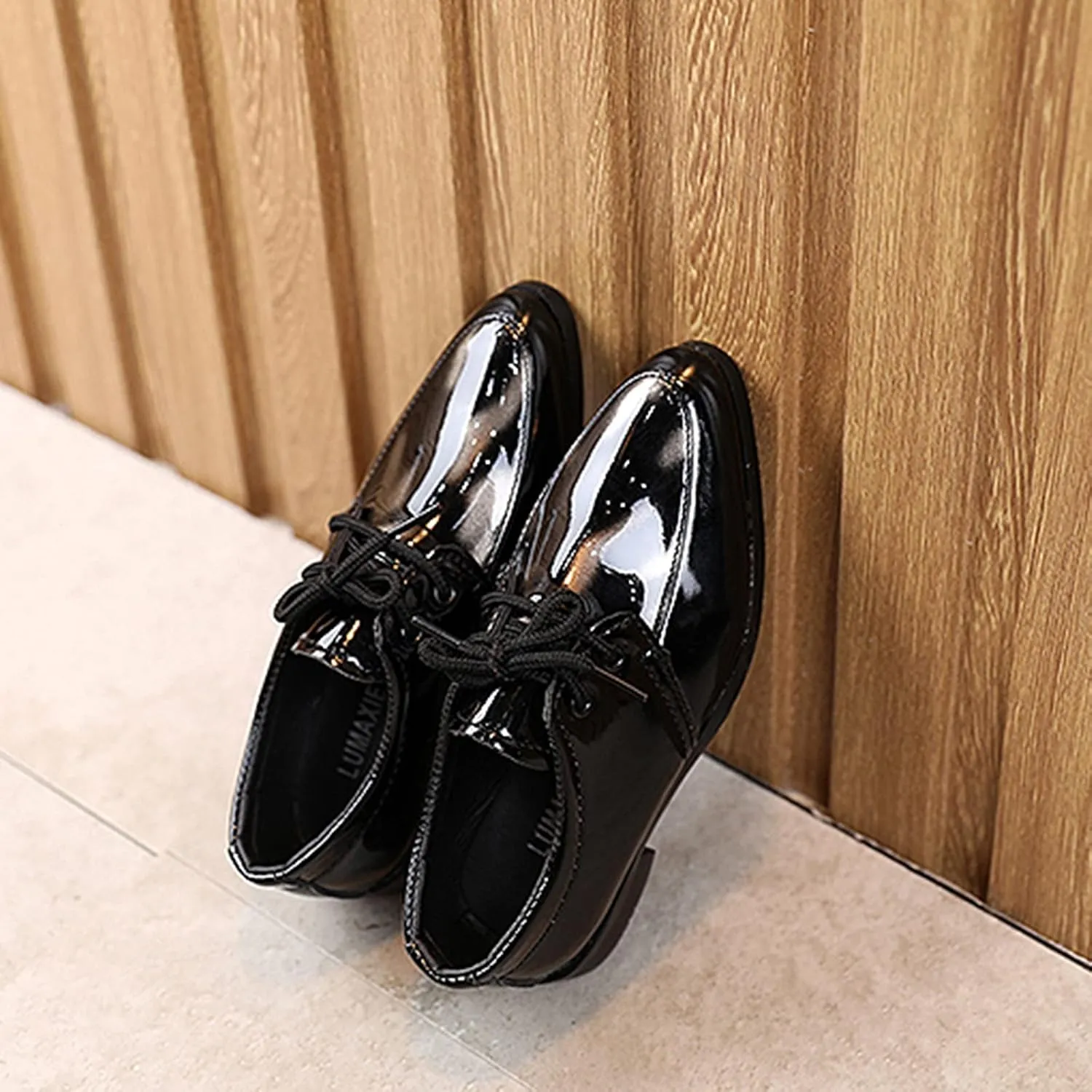 Toddler British Casual Children Student Perform Shoes Leather Baby Boys Boy's shoes spring outfits for baby girls