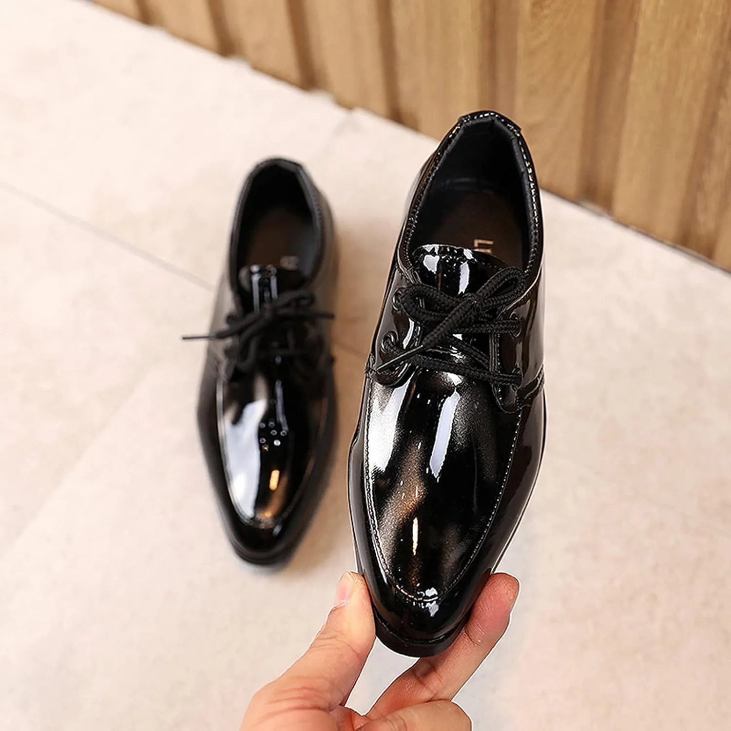 Toddler British Casual Children Student Perform Shoes Leather Baby Boys Boy's shoes spring outfits for baby girls