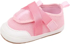 Toddler Slip On Shoes Baby Boy Girl Woven Loafers Mesh Sports Shoes Solid Color Baby Infant First Walking Shoes