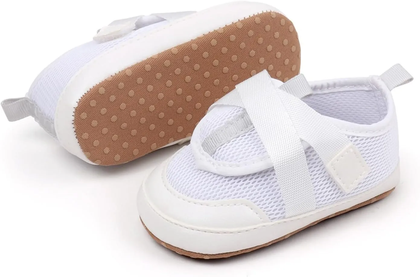 Toddler Slip On Shoes Baby Boy Girl Woven Loafers Mesh Sports Shoes Solid Color Baby Infant First Walking Shoes