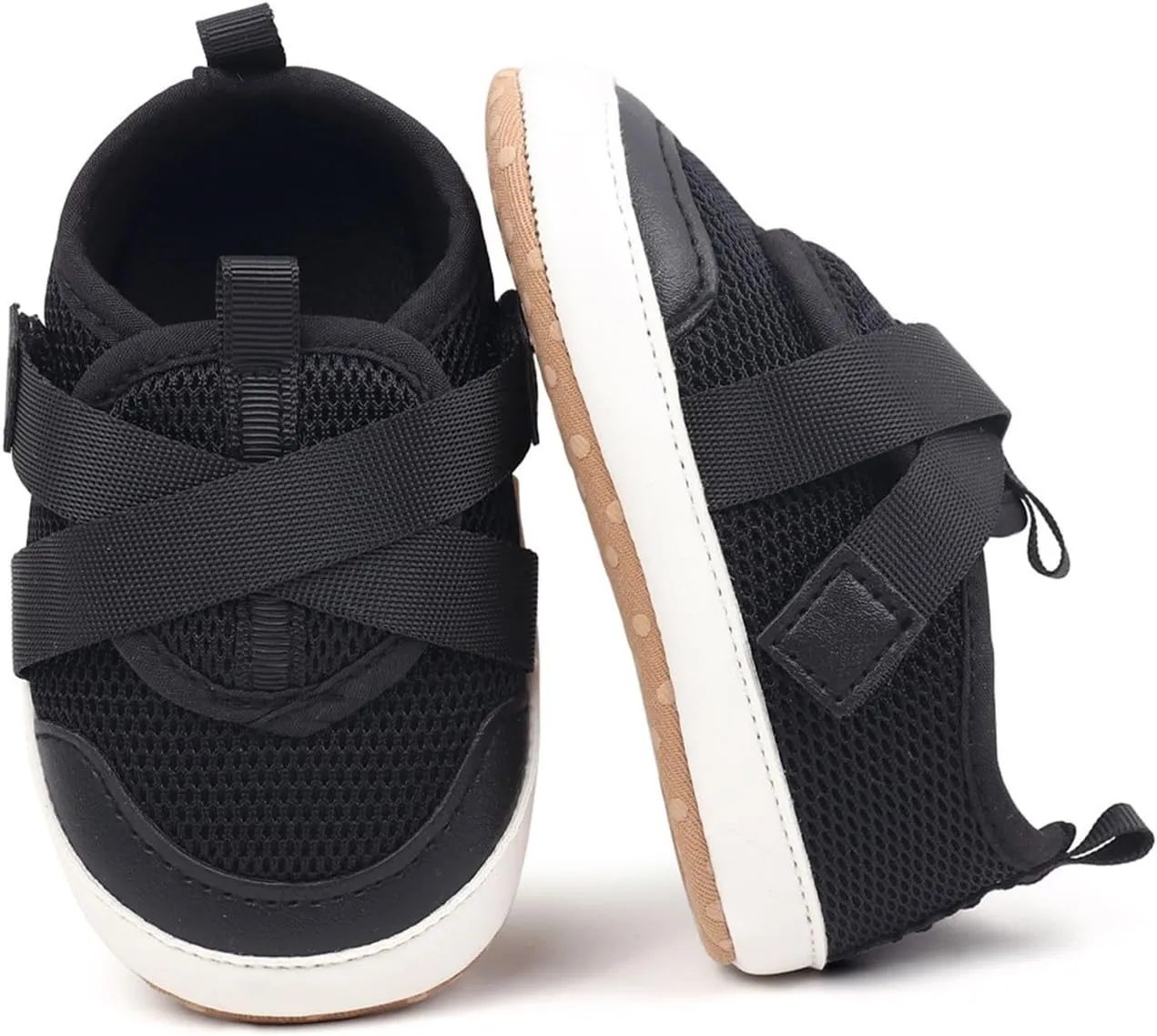 Toddler Slip On Shoes Baby Boy Girl Woven Loafers Mesh Sports Shoes Solid Color Baby Infant First Walking Shoes