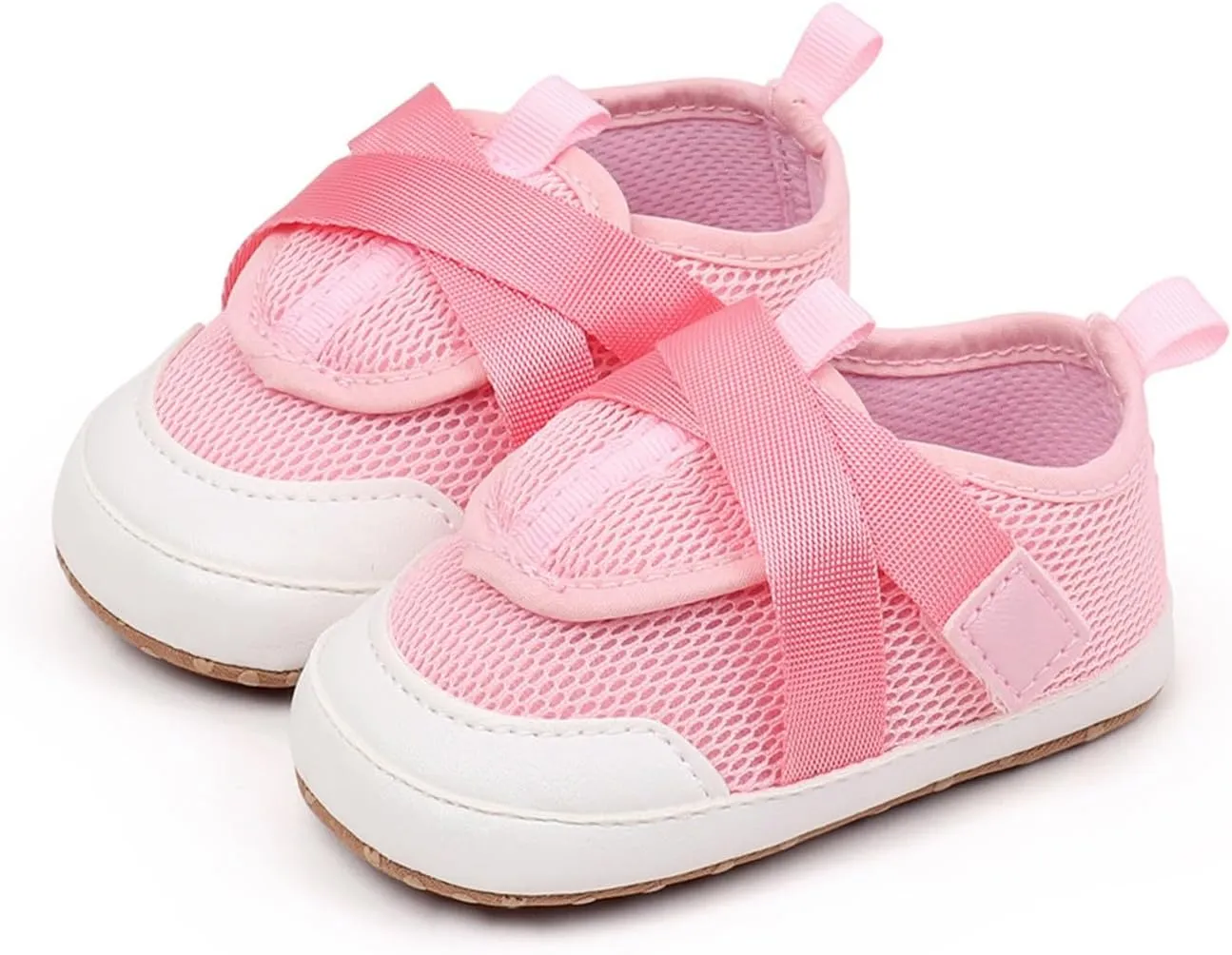 Toddler Slip On Shoes Baby Boy Girl Woven Loafers Mesh Sports Shoes Solid Color Baby Infant First Walking Shoes