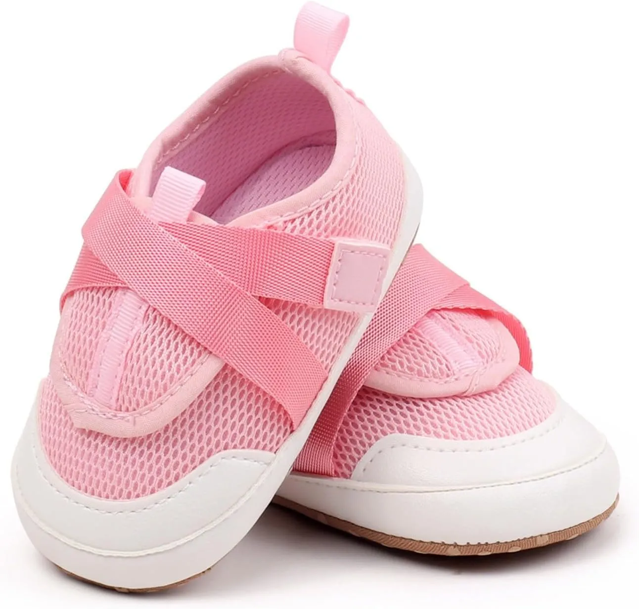 Toddler Slip On Shoes Baby Boy Girl Woven Loafers Mesh Sports Shoes Solid Color Baby Infant First Walking Shoes