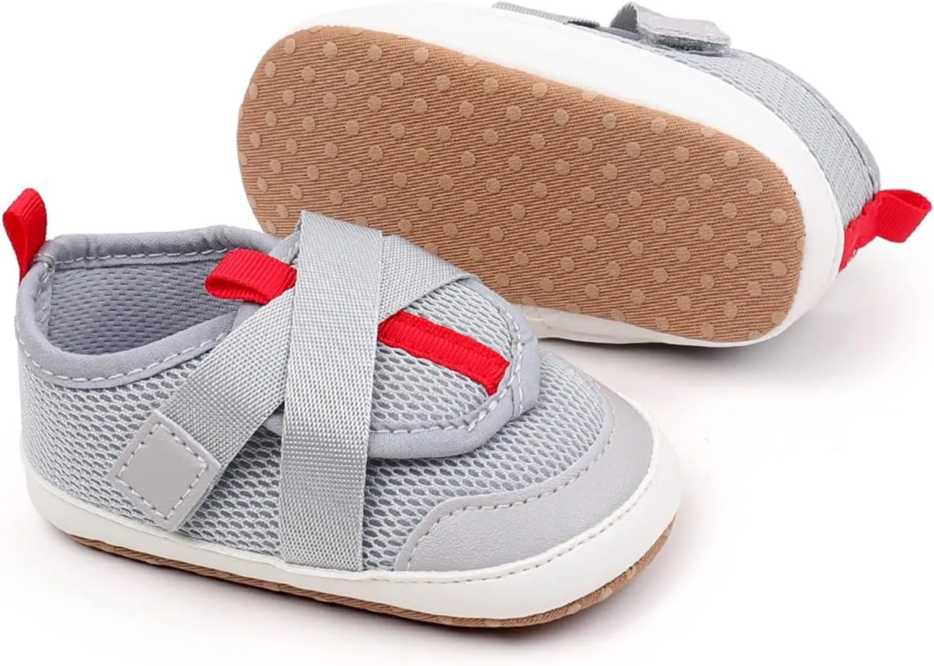 Toddler Slip On Shoes Baby Girl Boy Woven Loafers Mesh Sports Shoes Baby Infant Solid Color First Walking Shoes