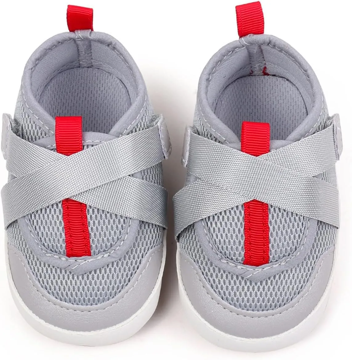 Toddler Slip On Shoes Baby Girl Boy Woven Loafers Mesh Sports Shoes Baby Infant Solid Color First Walking Shoes