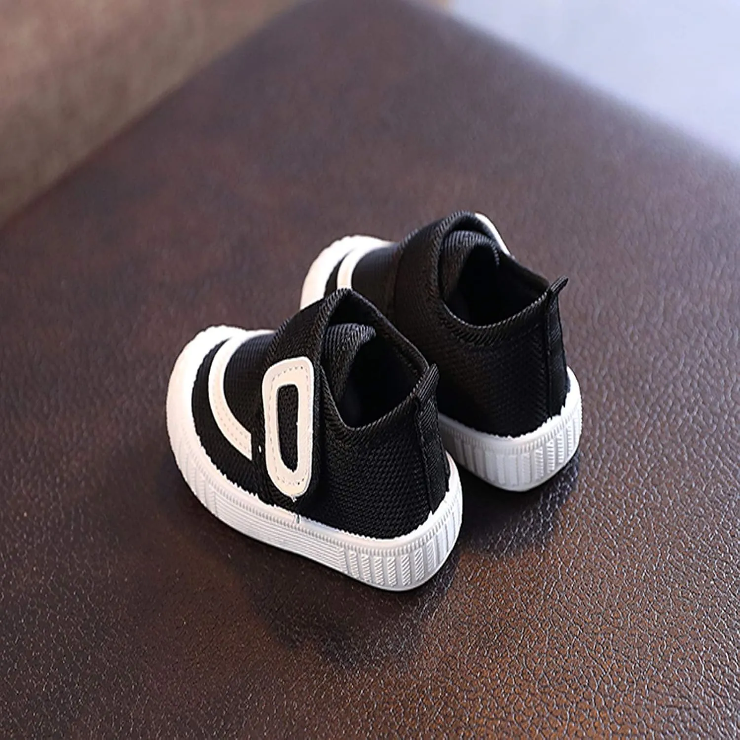 Toddlers Shoes Boys Toddler Mesh Woven Loafers Solid Sports Baby Shoes Shoes Flying Color Leather Baby Shoe