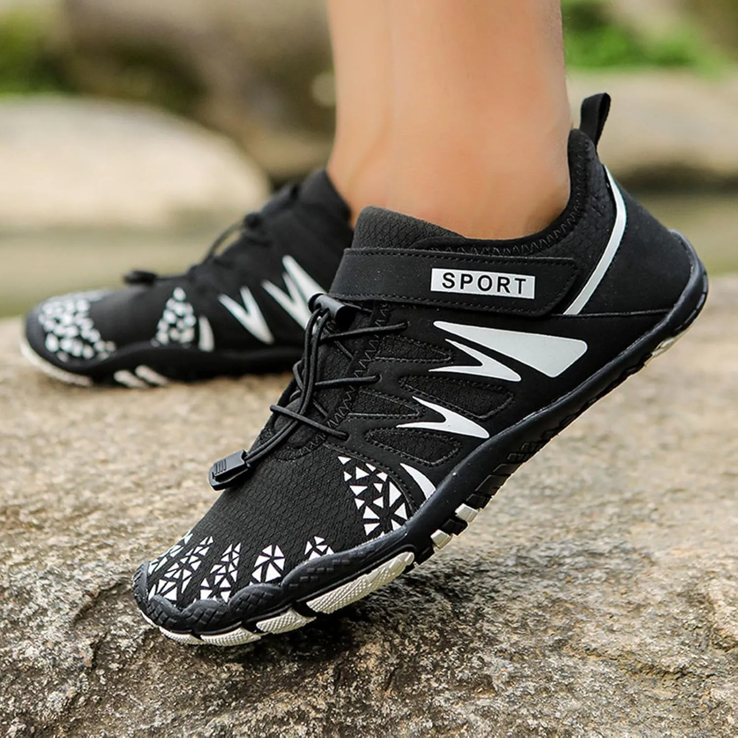 Water Shoes Men Wide Width Breathable Non Slip Athletic Water Hiking Shoes Women Mens Water Shoes Size 14 Wide Outdoor Water Sandal for Swimming Fishing