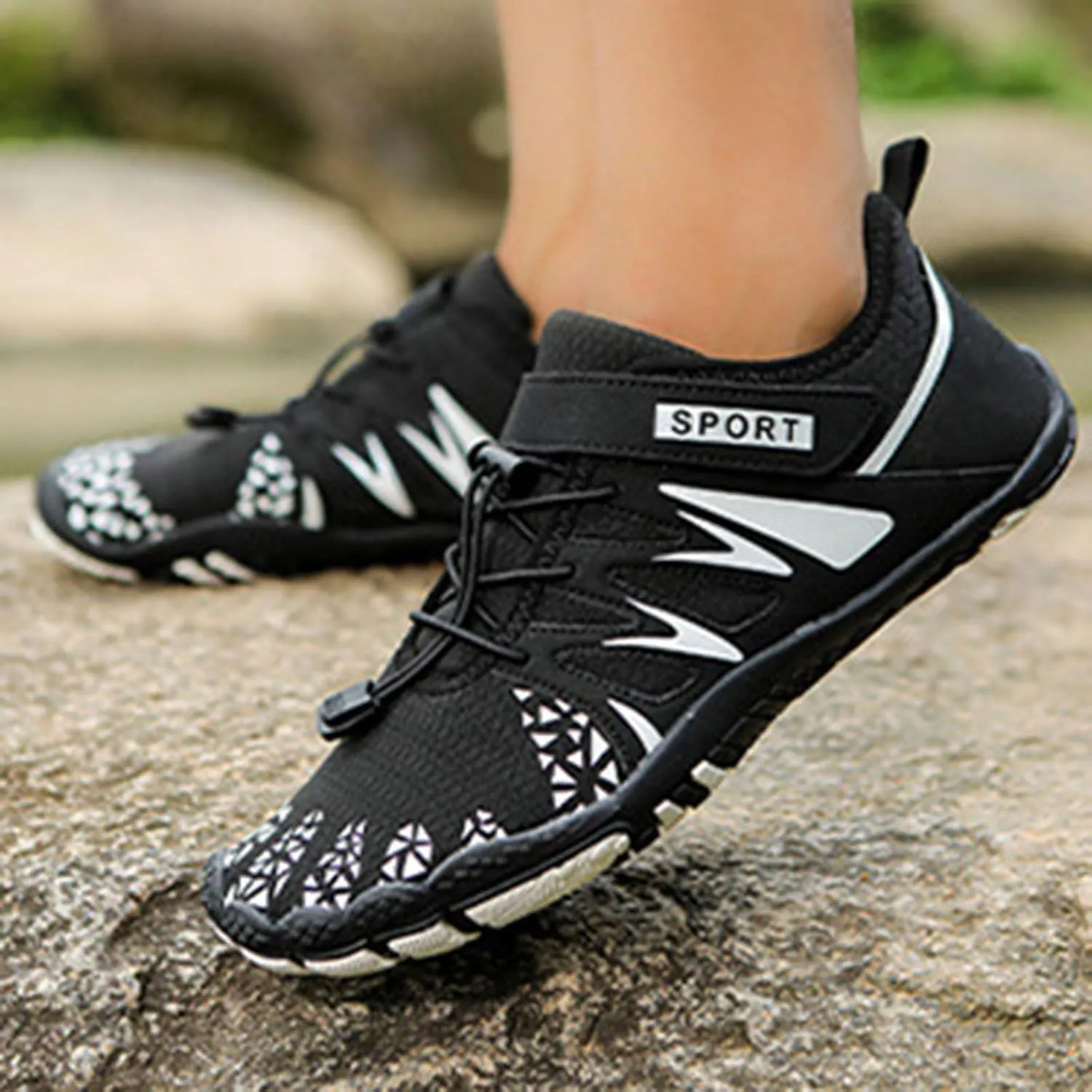 Water Shoes Men Wide Width Breathable Non Slip Athletic Water Hiking Shoes Women Mens Water Shoes Size 14 Wide Outdoor Water Sandal for Swimming Fishing
