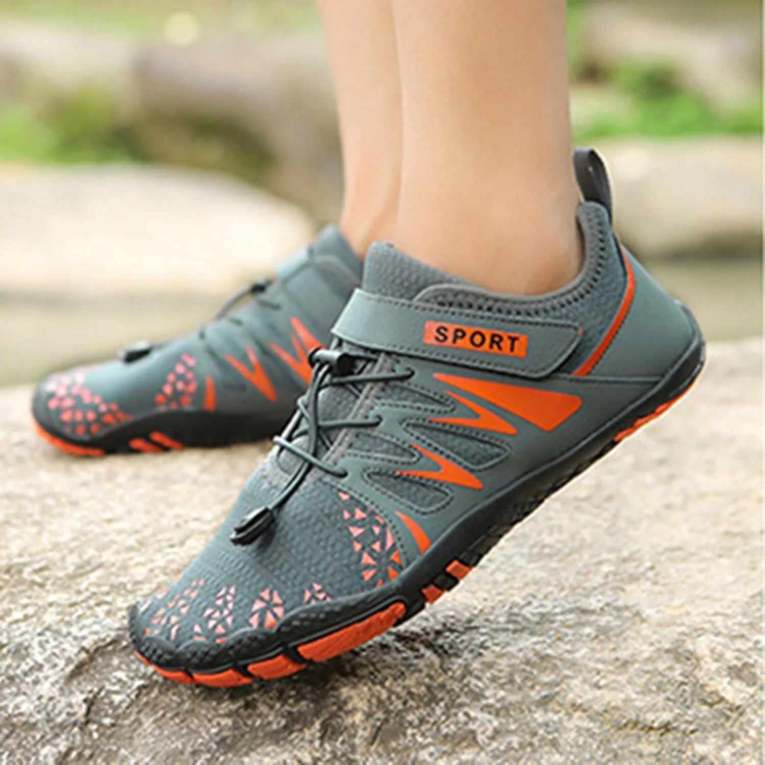 Water Shoes Men Wide Width Breathable Non Slip Athletic Water Hiking Shoes Women Mens Water Shoes Size 14 Wide Outdoor Water Sandal for Swimming Fishing