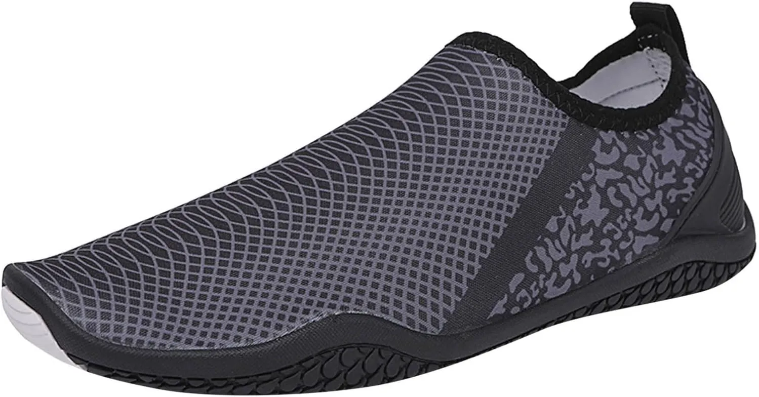 Water Shoes Men Wide Width Breathable Non Slip Athletic Water Hiking Shoes Women Mens Water Shoes Size 14 Wide Outdoor Water Sandal for Swimming Fishing