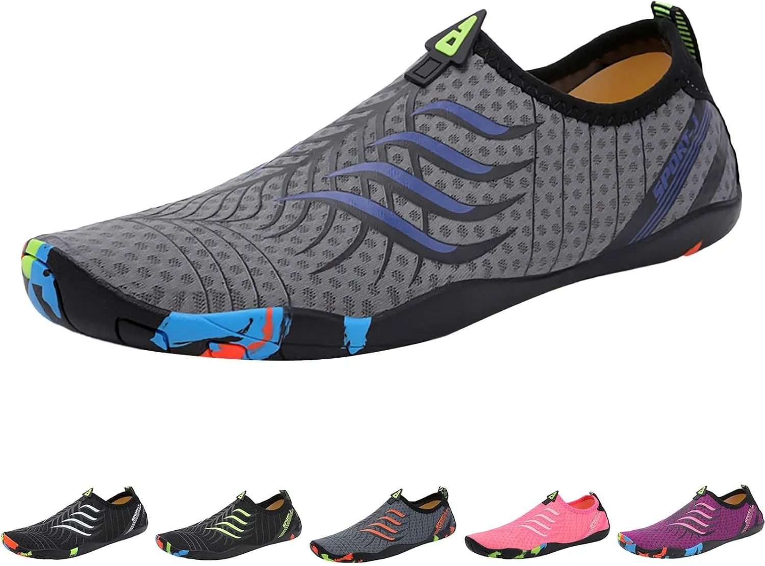 Water Shoes Mens Breathable Non Slip Athletic Water Hiking Shoes for Women Non Slip Cute Water Shoes Minimalist Shoes for Swimming Fishing