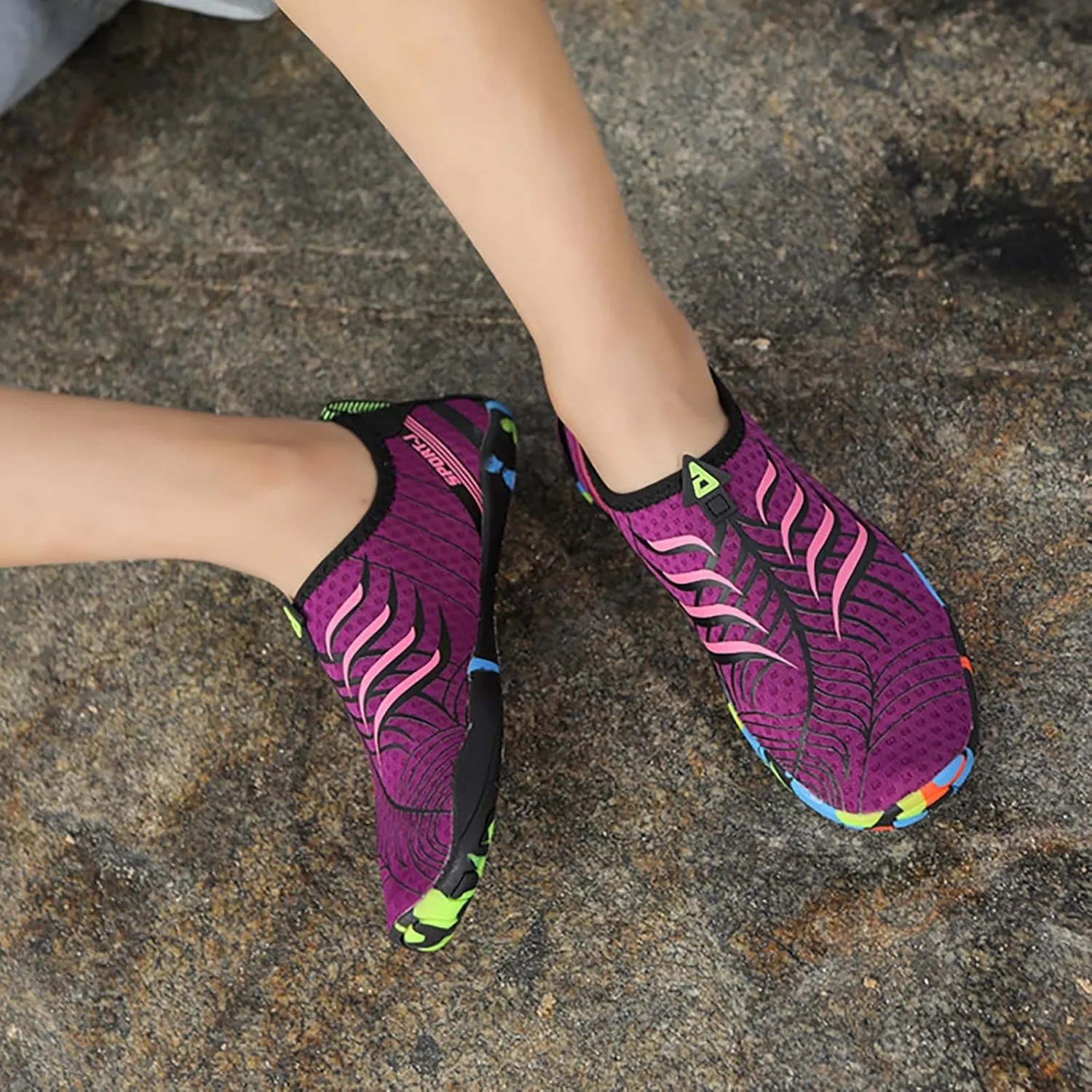 Water Shoes Mens Breathable Non Slip Athletic Water Hiking Shoes for Women Non Slip Cute Water Shoes Minimalist Shoes for Swimming Fishing