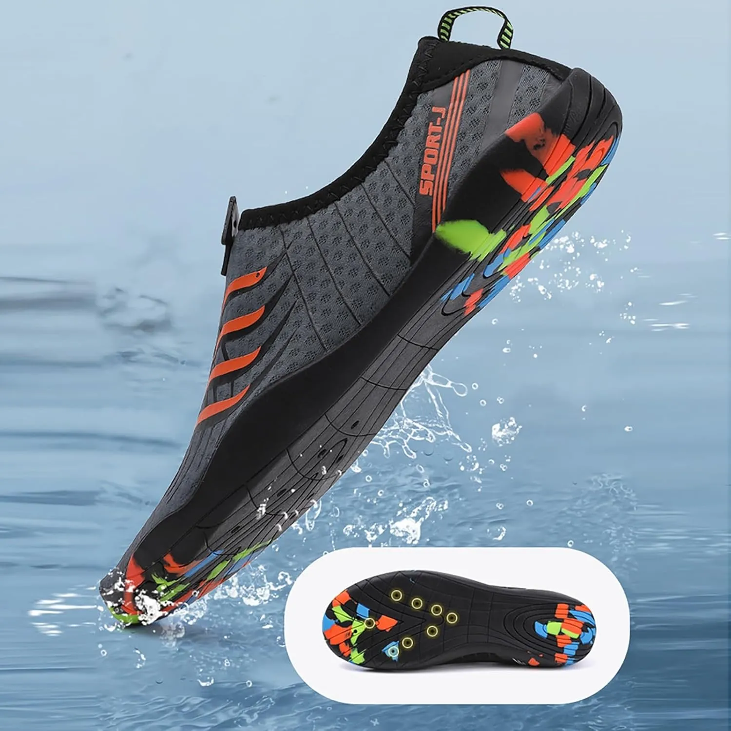Water Shoes Mens Breathable Non Slip Athletic Water Hiking Shoes for Women Non Slip Cute Water Shoes Minimalist Shoes for Swimming Fishing