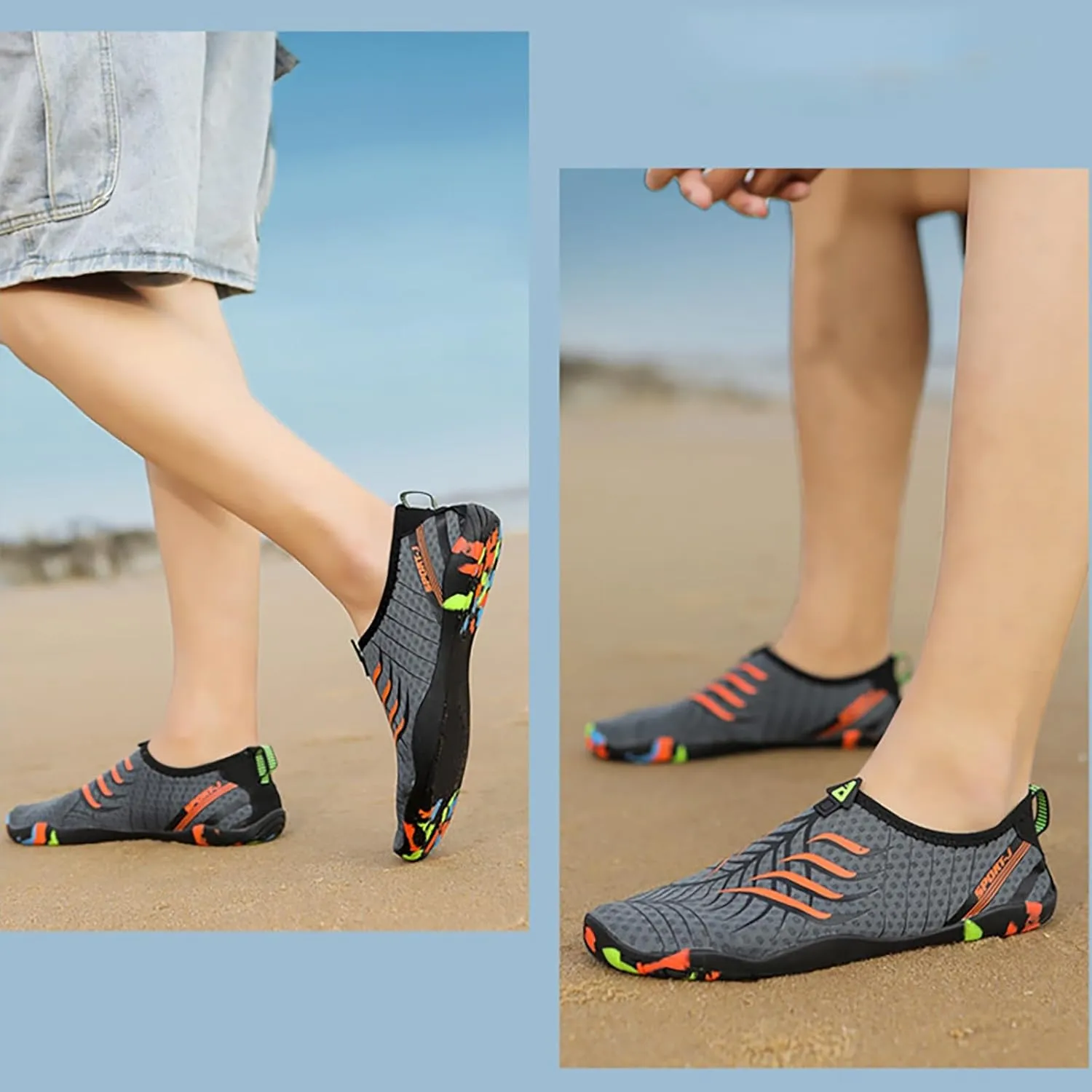 Water Shoes Mens Breathable Non Slip Athletic Water Hiking Shoes for Women Non Slip Cute Water Shoes Minimalist Shoes for Swimming Fishing
