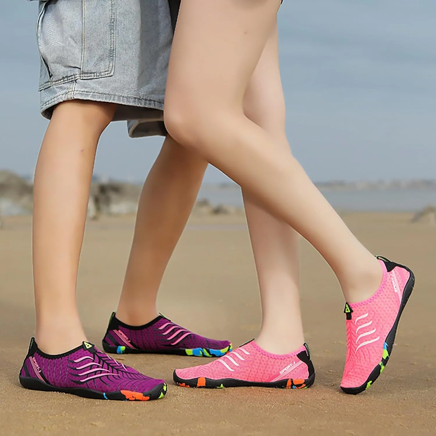Water Shoes Mens Breathable Non Slip Athletic Water Hiking Shoes for Women Non Slip Cute Water Shoes Minimalist Shoes for Swimming Fishing